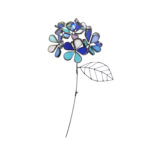 ブルー色の紫陽花