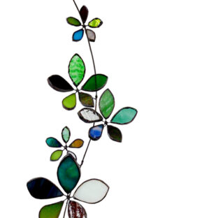 ステンドグラスグリーン5-1