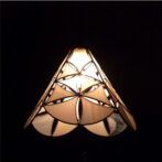 ステンドグラスランプ-3点灯