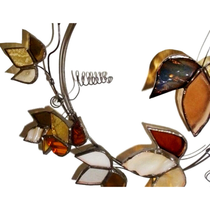 ブラウン色アイビーリース2