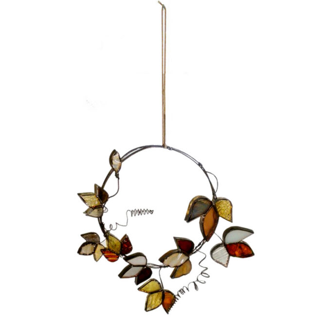 ブラウン色アイビーリース1