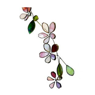 ステンドグラス 桜-2