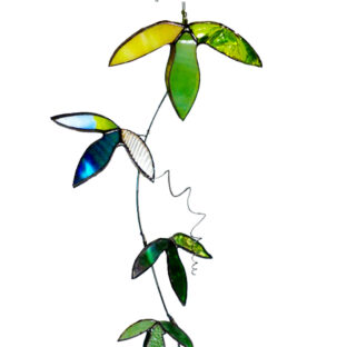 ステンドグラスグリーン-1