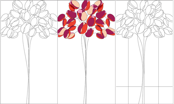 チューリップデザイン２