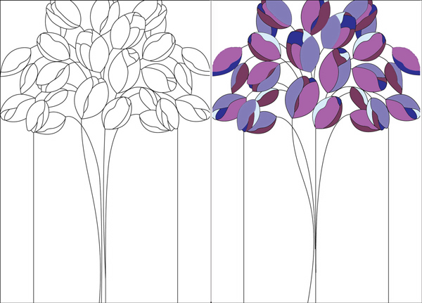 チューリップデザイン３