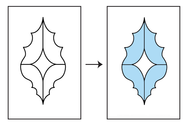 菱形のサンキャッチャー