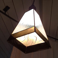 ステンドグラスランプの作り方（2）