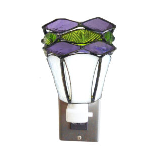 フットライト-青紫