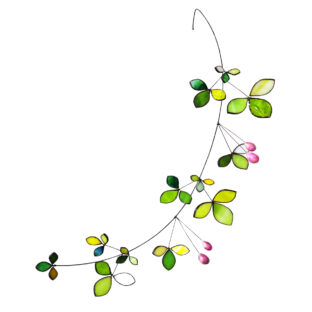 ステンドグラス ストロベリーL