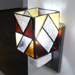 教室作品の紹介/ アールデコ風フットライト