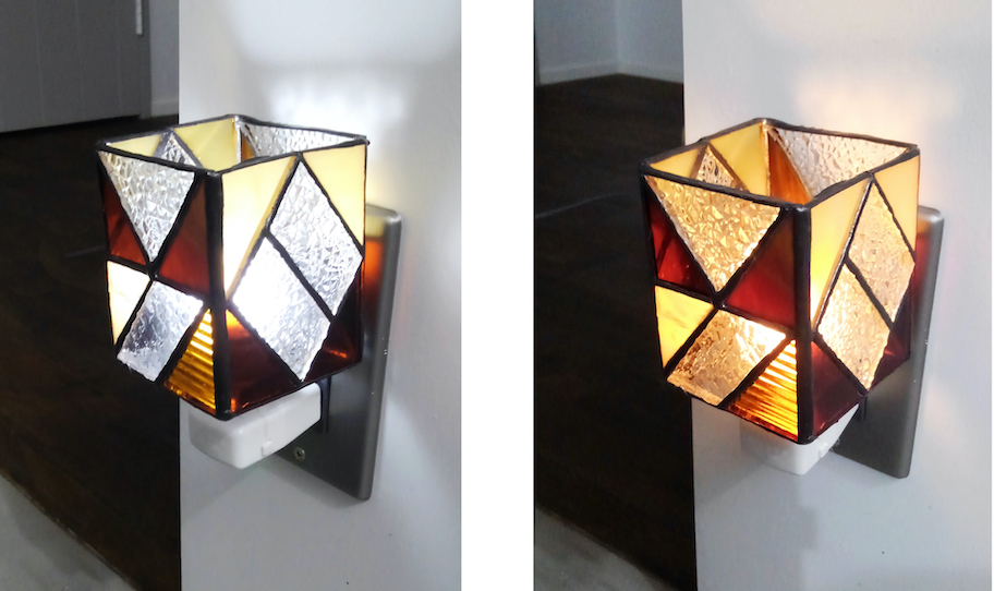 アールデコ風フットライト