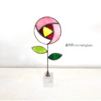 薔薇一輪挿しピンク