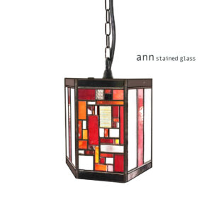 ステンドグラスランプ-7